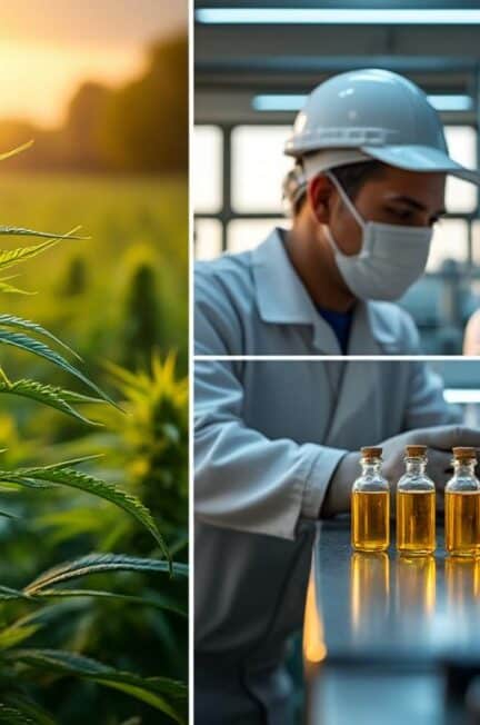 découvrez le processus complet de fabrication de l'huile de cbd, de la culture minutieuse des plantes jusqu'à la mise en bouteille de votre produit de qualité.